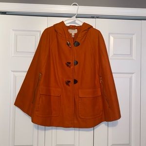 MK Orange Poncho / Cape